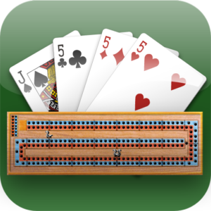 cards and cribbage board