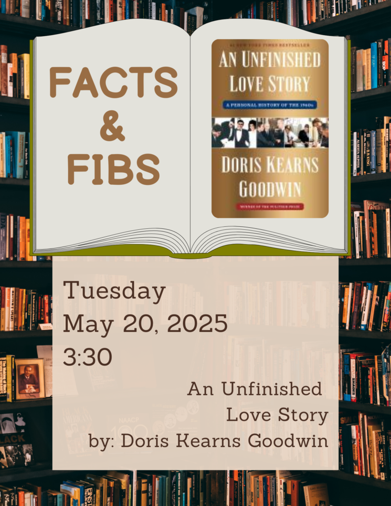 Facts & Fibs Book Club Flyer