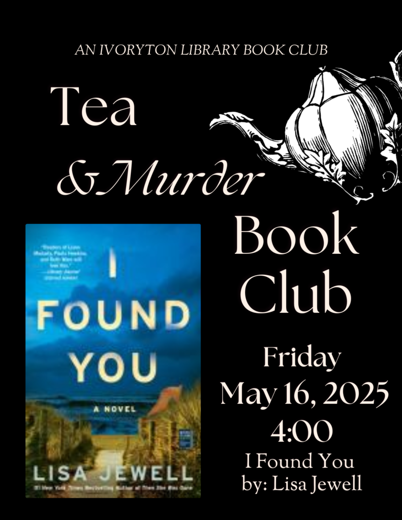 Tea & Murder Book Club Flyer